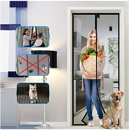 Mosquito Magnetic Screen Door Net Curtain