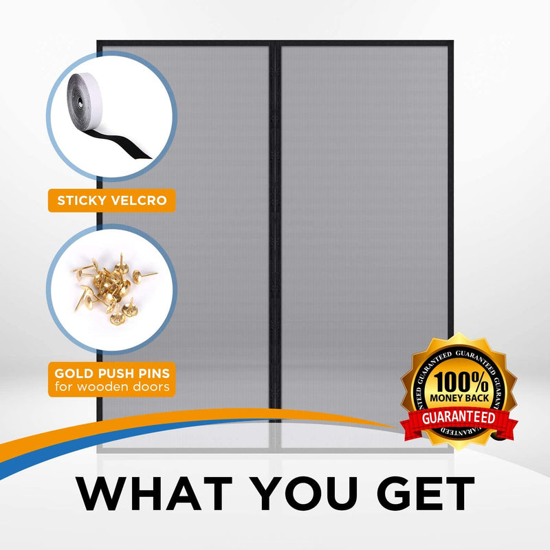 Mosquito Magnetic Screen Door Net Curtain