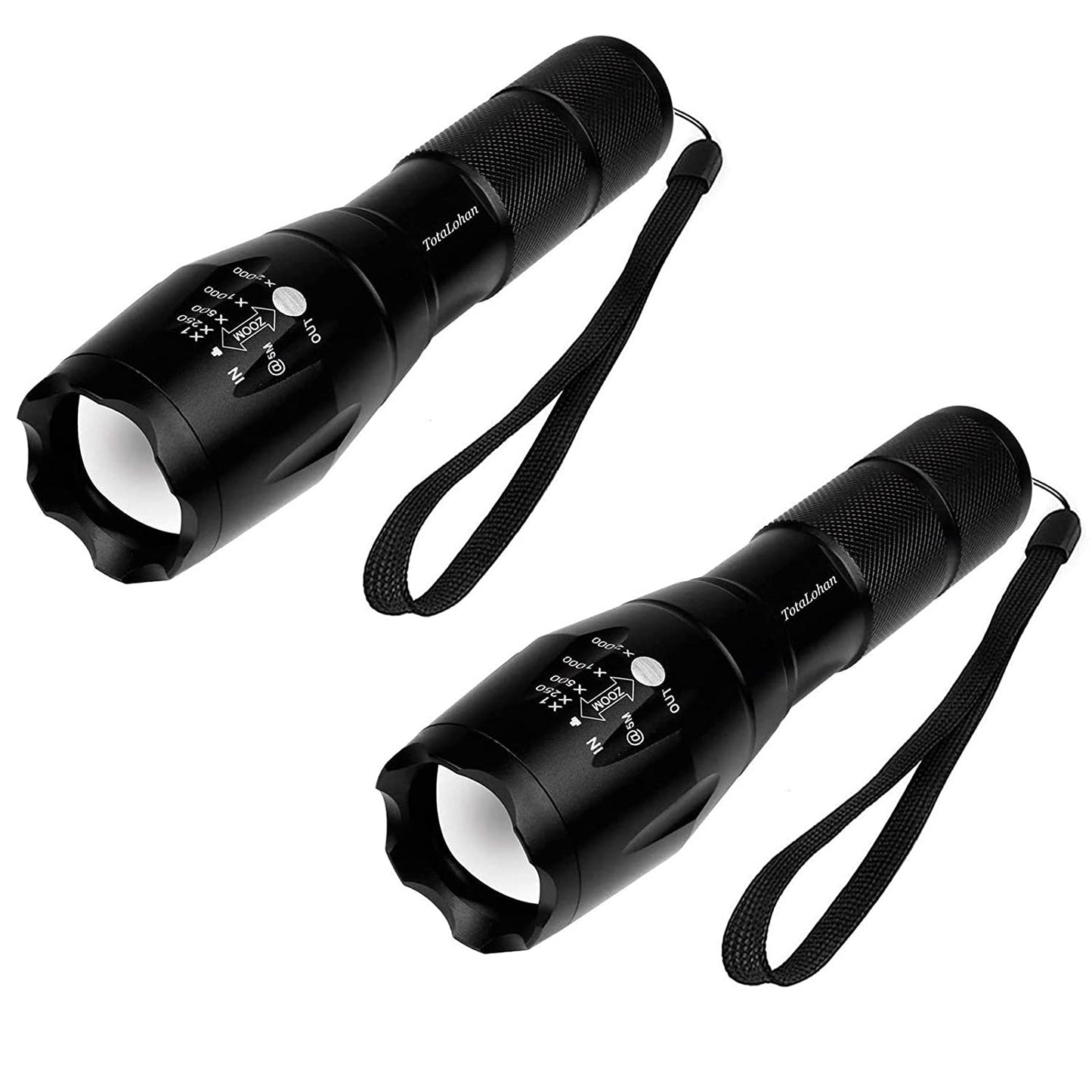 Waterproof TacLight Travel & Home Flashlight