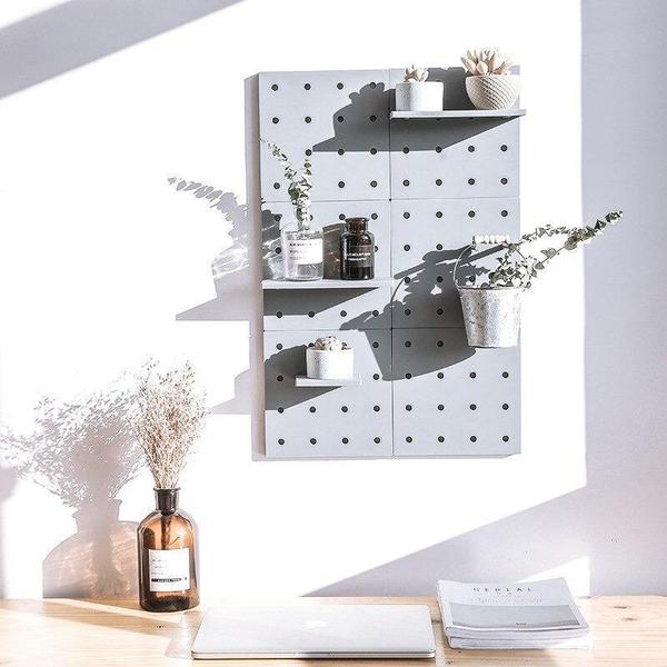 WALL DECOR STORAGE RACK